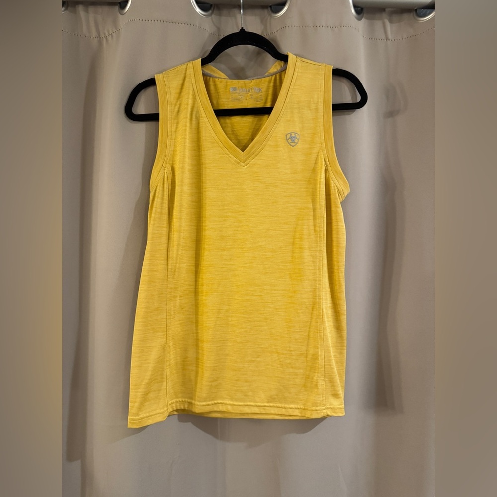 Ariat Women's Yellow Tank Top